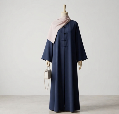 Safa Azure Abaya