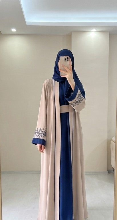 Navy Botanica Abaya
