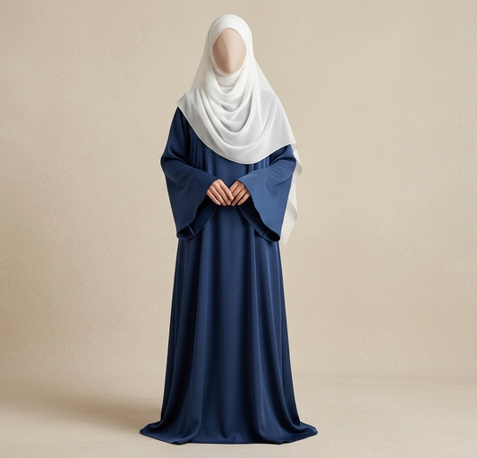 Layali Blue Abaya