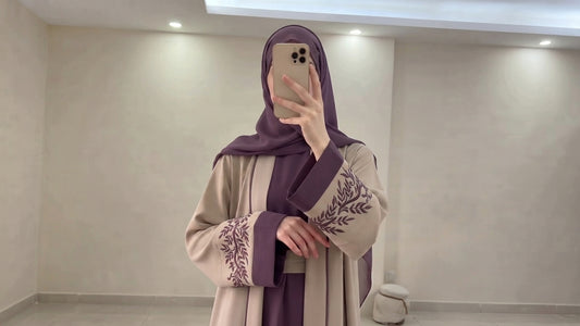 Lilac Grace Abaya