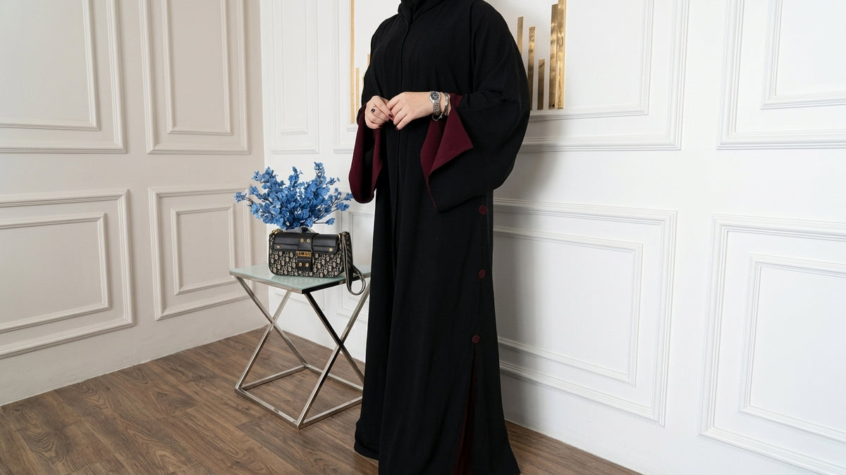 Noor Dual Tone Abaya