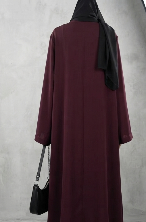 Noor Crimson Abaya