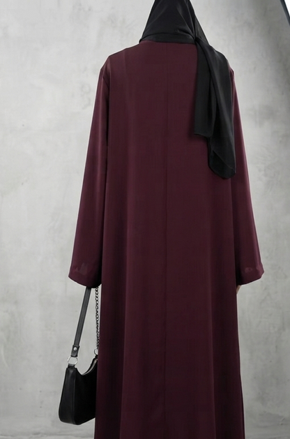 Noor Crimson Abaya