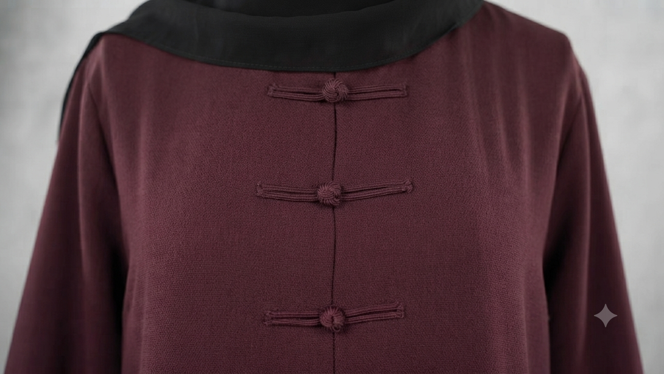 Noor Crimson Abaya