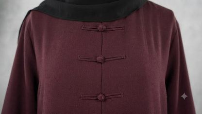 Noor Crimson Abaya