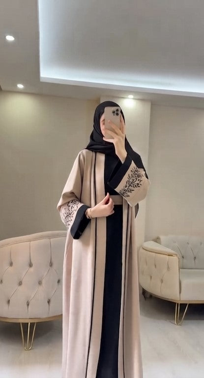 Noir Serenity Abaya