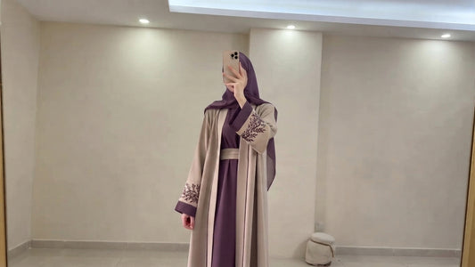 Lilac Grace Abaya