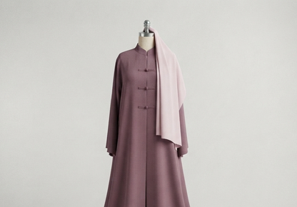 Rosewood Veil Abaya