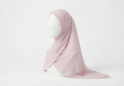 Classic Blush Wool Peach Hijab