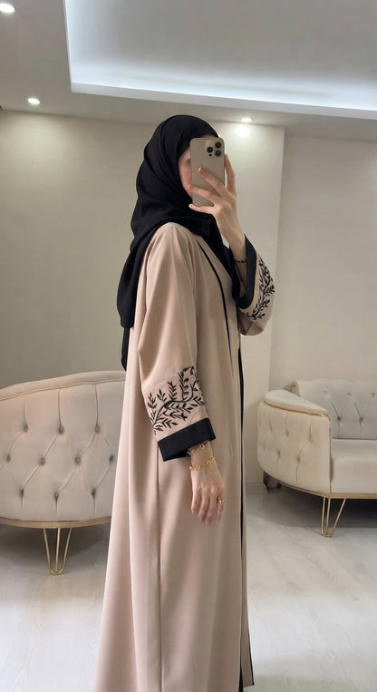 Noir Serenity Abaya
