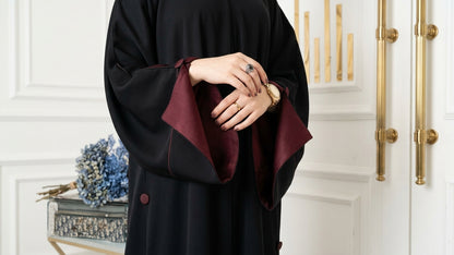 Noor Dual Tone Abaya