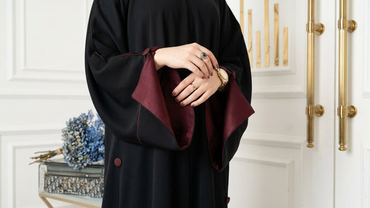 Noor Dual Tone Abaya