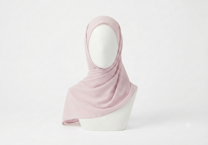 Classic Blush Wool Peach Hijab