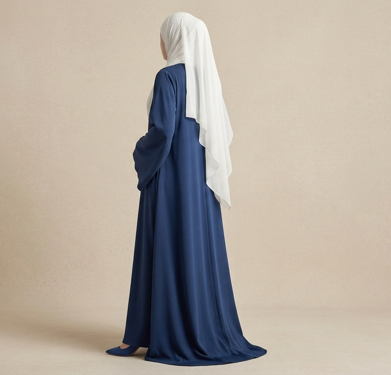 Layali Blue Abaya