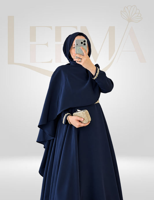 Navy Majesty Abaya