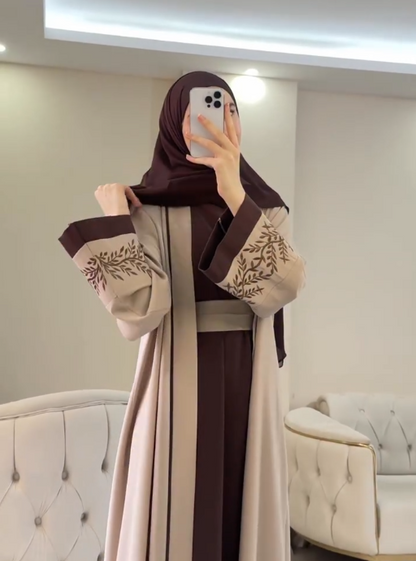 Mocha Grace Abaya