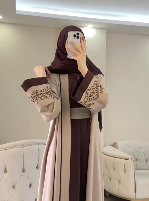 Mocha Grace Abaya