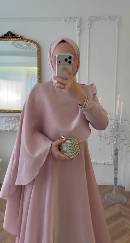 Blush Serenity Abaya