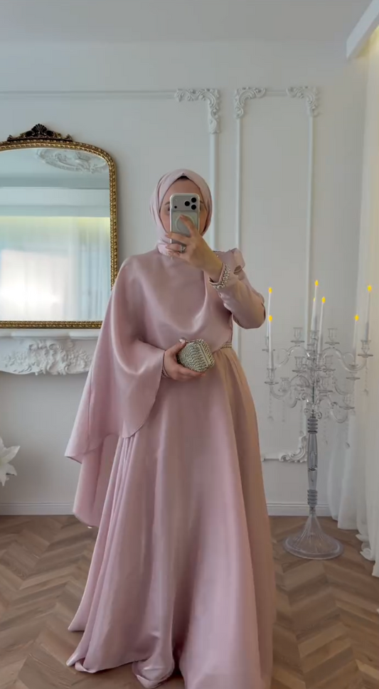 Blush Serenity Abaya